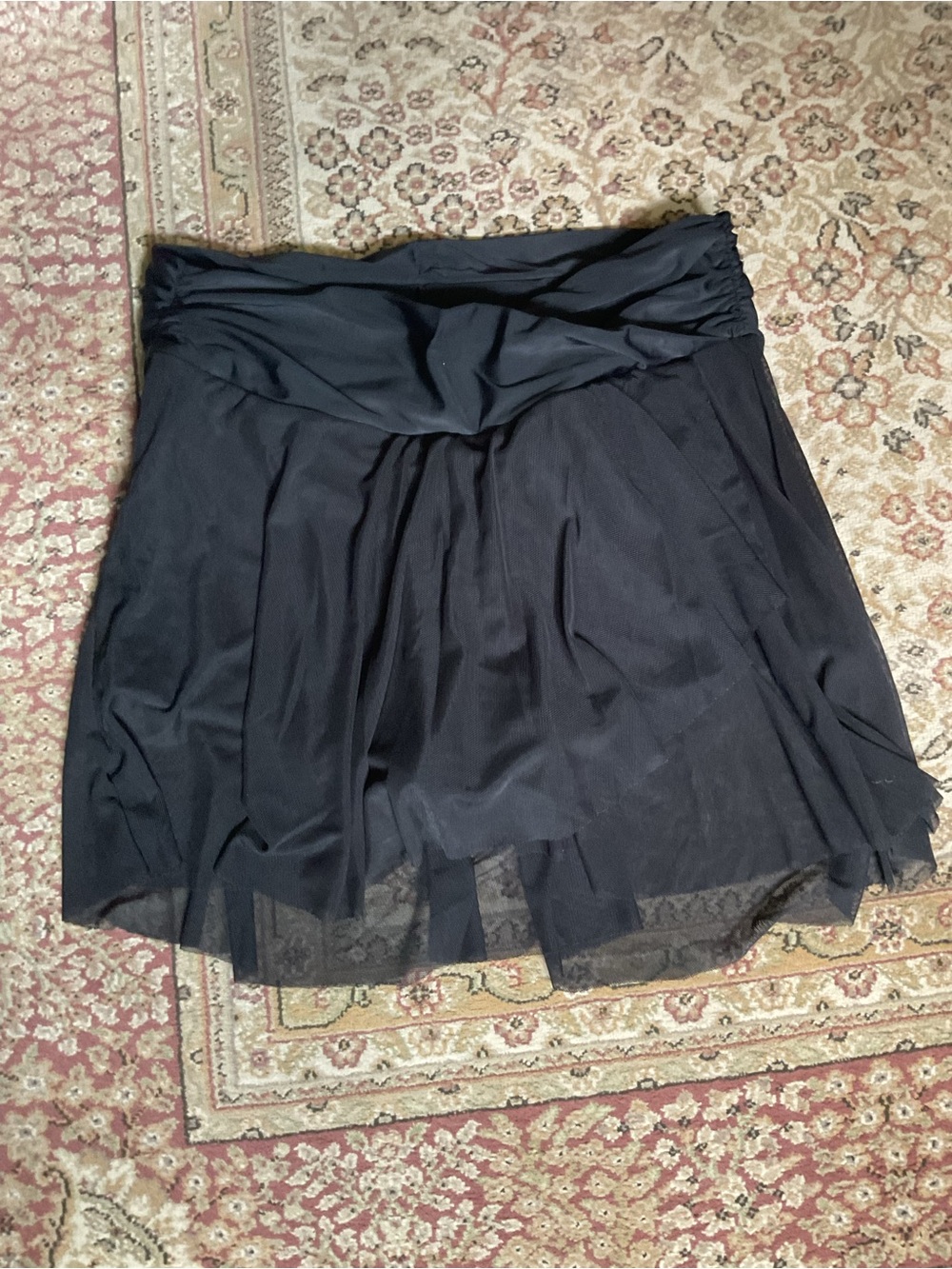 Zara Black Swim Skirt